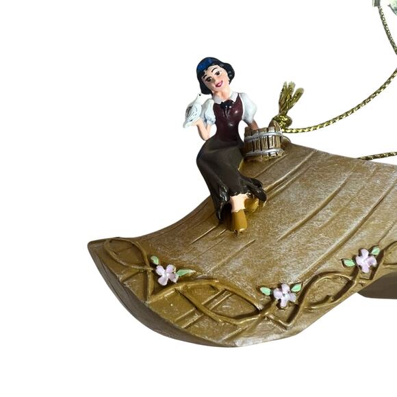 Bradford Exchange Snow White Once Upon A Slipper Ornament 2013 Disney Princess - Picture 2 of 12